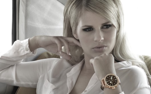 Miss Germany, Caroline Noeding, Sporting a Haemmer Watch